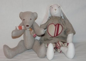 nounours et lapin